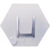 KUAS ISP METAL PANEL İNFRARED ISITICI HEXAGON 90 ELEKTRİKLİ 600 WATT (900X780X25)Manuel (Aç/Kapa)