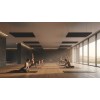 ISP HP R 1600 (YOGA) BLACK (1400x600x25mm)